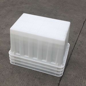 HDPE材料長方形ネスティング貯水タンクソリッドボックスプラスチッククレートプラスチック容器 - Product Image 4
