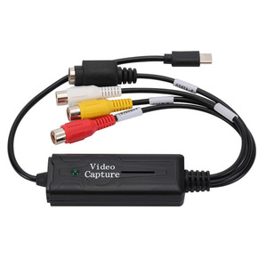 Convertidor RCA AV a USB C Adaptador de tarjeta de Captura de Video 1 canal AV NTSC PAL - Product Image 3