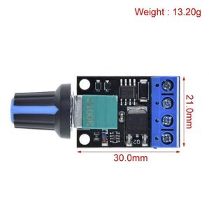 PWM DC <strong>Motor</strong> <strong>Speed</strong> Controller 5V-16V <strong>Speed</strong> Switch 10A Switch Function LED Dimming and <strong>Speed</strong> <strong>Control</strong> Module - Product Image 2