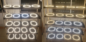 แผงวงจรโมดูล LED PCBA ขนาด50Hz Dob AC230V ลำแสง180องศา90Ra 3000K 4000K 28W ทำจากอะลูมิเนียม - Product Image 4