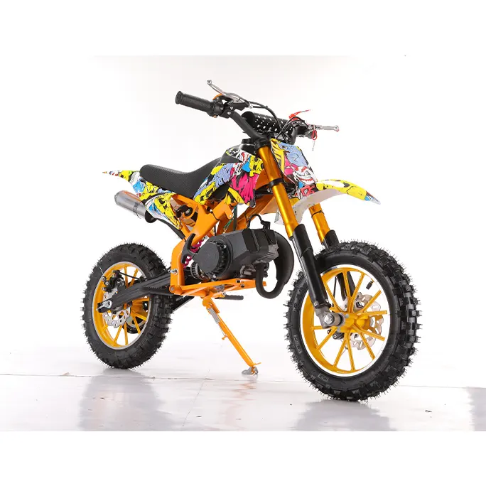 Sıcak satış 49cc CE sertifikalı motocross çocuk motosikleti çocuklar için açık 50cc kir bisiklet dört stilleri mevcuttur