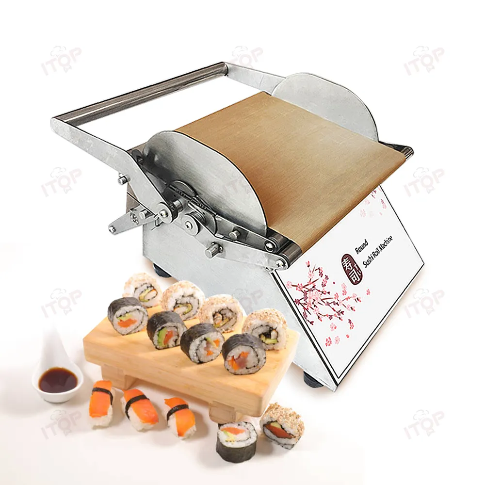 Macchina perfetta dello strato di riso del Sushi/macchina del corredo di fabbricazione del sushi/macchina del rullo del Sushi della carne per fare il Sushi
