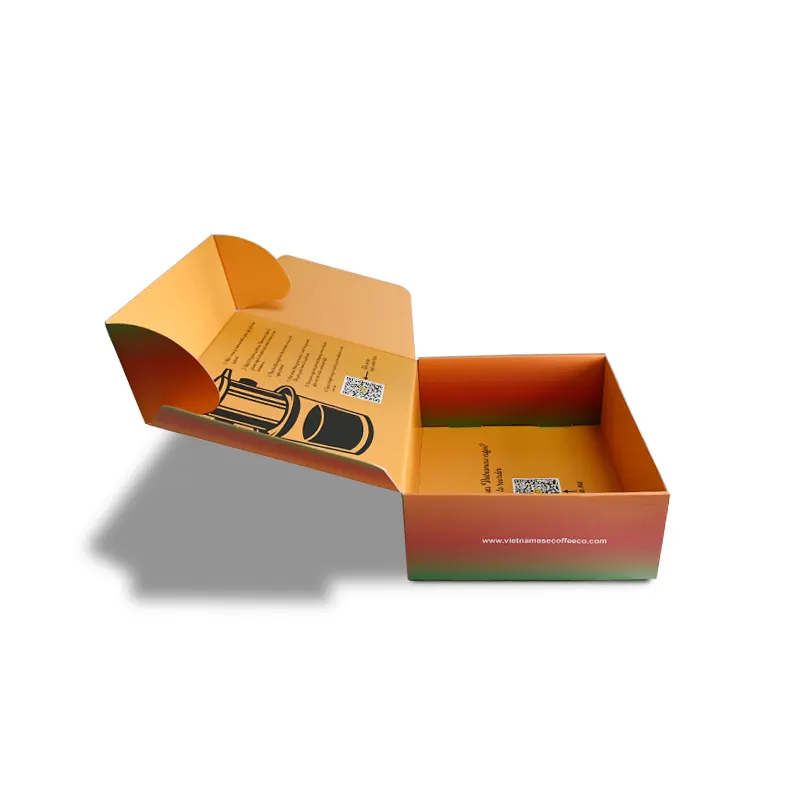 Embalagem de papel dobrável para envio por correspondência, caixas de papelão ondulado, caixas de transporte personalizadas para roupas íntimas