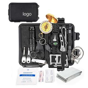 Emergency <strong>Disaster</strong> Kit Survival Kit 18 in 1 Emergency Survival Kit for Camping Hiking - Product Image 1