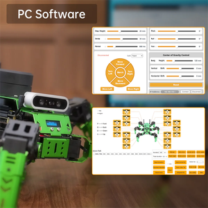 Nuovo Robot a sei zampe che insegna programmazione JetHexa Visual DIY