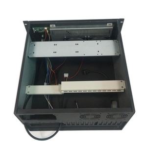 6U with 13.3 inch temperature display screen industrial control chassis EATX main board network <strong>computer</strong> case - Product Image 2