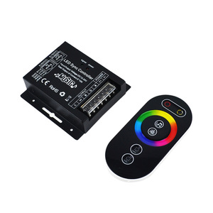 RGB RGBW RGBWC синхронный музыкальный контроллер 2,4G RF сенсорный пульт дистанционного управления ночной клуб Атмосфера Свет Диммер контроллер - Product Image 1