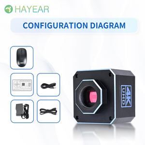 HAYEAR 8MP 4K 60 FPS 1/1.8 CMOS IMX678 sanayi c-mount kamera mikroskop ölçüm kamera dijital görüntü edinimi için - Product Image 3
