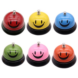 Bộ đồ ăn Thiết kế bảng chuông hoàn thành kim loại sử dụng văn phòng bàn nhà bếp khách sạn Tabletop không dây servant gọi chuông - Product Image 4