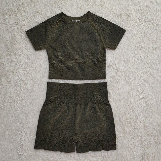 Short sleeve #dark green
