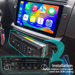 OEM Style Car Android Screen Control Panel for PEUGEOT <strong>207</strong> 207CC 2006-2015 for Citroen C4 C-Triomphe C-Quatre 2004 - 2011 - Product Image 1
