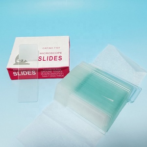 Diapositivas de microscopio de vidrio, cubierta antideslizante, precio de fábrica, laboratory7101, 7102, 7105, 7107, 7109, 50 piezas, 72 piezas - Product Image 6