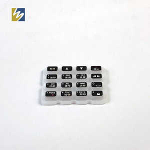 Tecla de silicona Botón de interruptor de teclado personalizado materia prima productos de caucho de silicona - Product Image 6