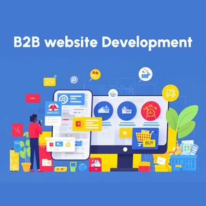 Sitio web B2B Diseño personalizado y Shopify Wix Servicio de desarrollo de sitios web personalizados