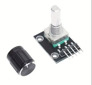 Potentiometer Kit with Knob Cap, 360-degree <strong>Rotary</strong> <strong>Encoder</strong> <strong>Module</strong> KY-040, for Brick <strong>Sensor</strong> Switch Development Board with Pin - Product Image 1