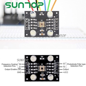 DC 3-5V TCS230 TCS3200 <strong>Color</strong> Recognition <strong>Sensor</strong> Module <strong>Color</strong> Recognition Detector Module 4 LED with Dupont Cable <strong>for</strong> <strong>Arduino</strong>