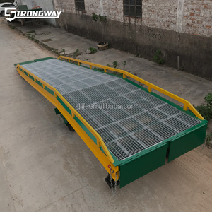 10-ton <strong>Loading</strong> and Unloading Lifting <strong>Platform</strong> for Movable Hydraulic Boarding Bridge Steel Grating - Product Image 4