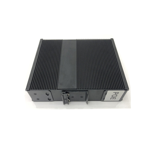 Managed Industrial Switch 4 Gigabit SFP-Steckplätze und 8 RJ45 Electric Ports 10/100/1000M Netzwerk-Switch-Meida-Konverter