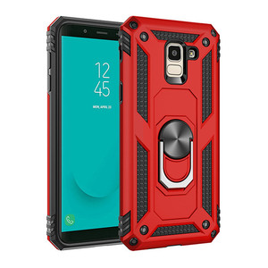 Araba manyetik parmak yüzük telefon kapak Samsung Galaxy J4 J6 A6 A7 A8 2018 A10 A20 A30 A40 A50 a60 A70 sert zırh vaka - Product Image 5