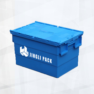 卸売ターンオーバークレート付属リッドコンテナ物流用 - Product Image 5