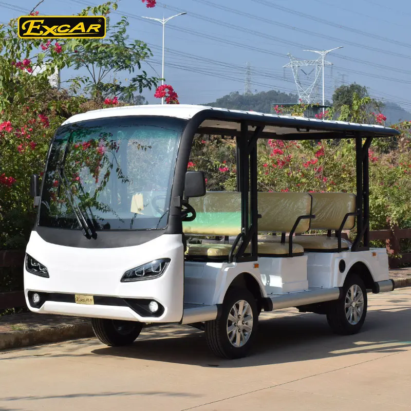 Autobús lanzadera eléctrica de 8 plazas para uso turístico, fábrica china
