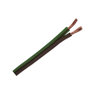 Đen & Đỏ 14awg 2 lõi phẳng Cặp song sinh linh hoạt Matte tinh khiết đồng OFC Stereo âm thanh loa dây 14 AWG âm thanh cáp tùy chỉnh - Product Image 2