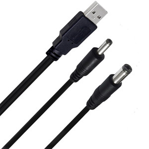 สาย USB 2-in-1เป็น DC 3.5*1.35/5.5*2.1มม. ยาว0.3ม. ทำจาก PVC มีประกัน12เดือน - Product Image 2