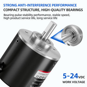 E6B2-CWZ6C 1800PPR OD Photoelectric Incremental <span class=keywords><strong>Rotary</strong></span> <span class=keywords><strong>Encoder</strong></span> 6MM DC 5-24v Solder Lug untuk CNC Automation - Product Image 3
