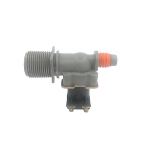 غسل قطع غيار الماكينات صمام مدخل المياه واحد غسالة المياه الملف اللولبي صمام مدخل