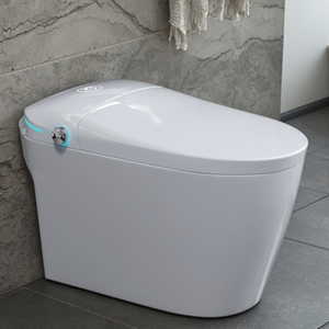 Luxury One-Piece Japanese Smart Ceramic WC Floor-Mounted Automatic Siphonic Flushing <strong>Bidet</strong> With Remote Control Advanced Function - Product Image 2