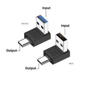 Adaptador convertidor USB 3,1 macho a tipo C macho, Conector de extensión de 30 a 1, 2 a 1, transmisión de datos de 10Gbps, carga PD 3A - Product Image 5
