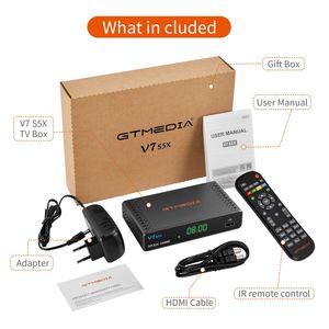 ケーブル付き新バージョンFTAセットトップボックスV7S5XサテライトレシーバーH.265 DVB-S2/S2X V 7 - Product Image 2