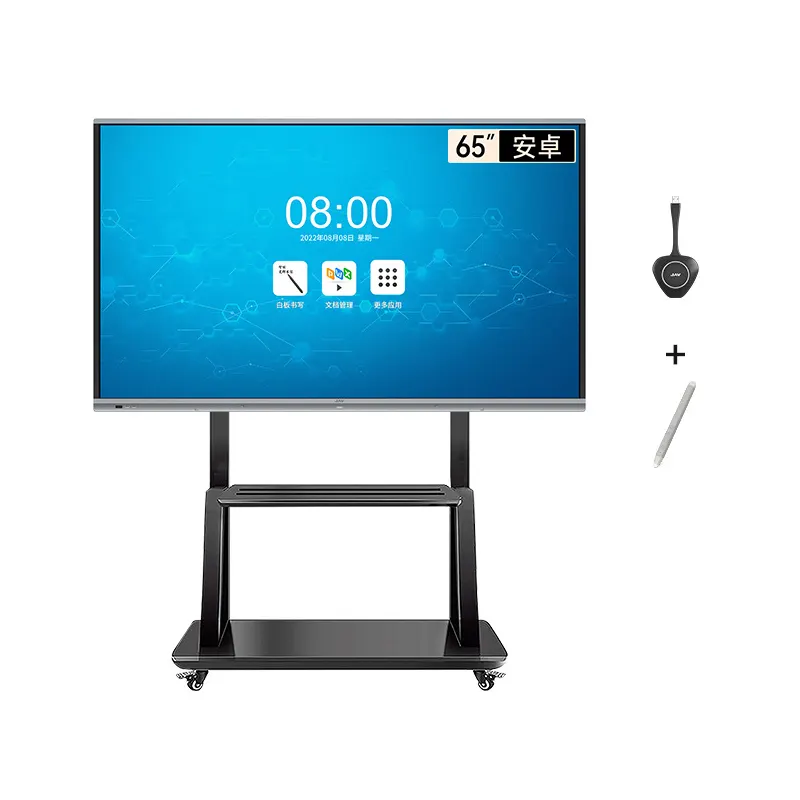 Oem Pizarra 4k Ops 100 дюймов ЖК-дисплей телевизоры смарт-дисплей интерактивная доска сенсорные экраны киоск