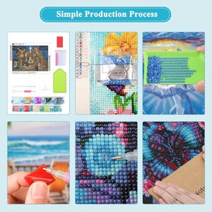 Kim Cương Bộ Dụng Cụ Sơn Cho Người Lớn, Chúa Giêsu Giáng Sinh Tự Làm Sơn Bằng Số Cho Người Lớn Mới Bắt Đầu, Tự Làm Đầy Đủ Khoan Kim Cương Chấm Tranh - Product Image 5