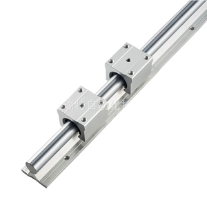 Direct From Manufacturer Custom Length Aluminum SBR Base Round <strong>Rail</strong> with PLC <strong>Guide</strong> Slide Straight Motion - Product Image 5