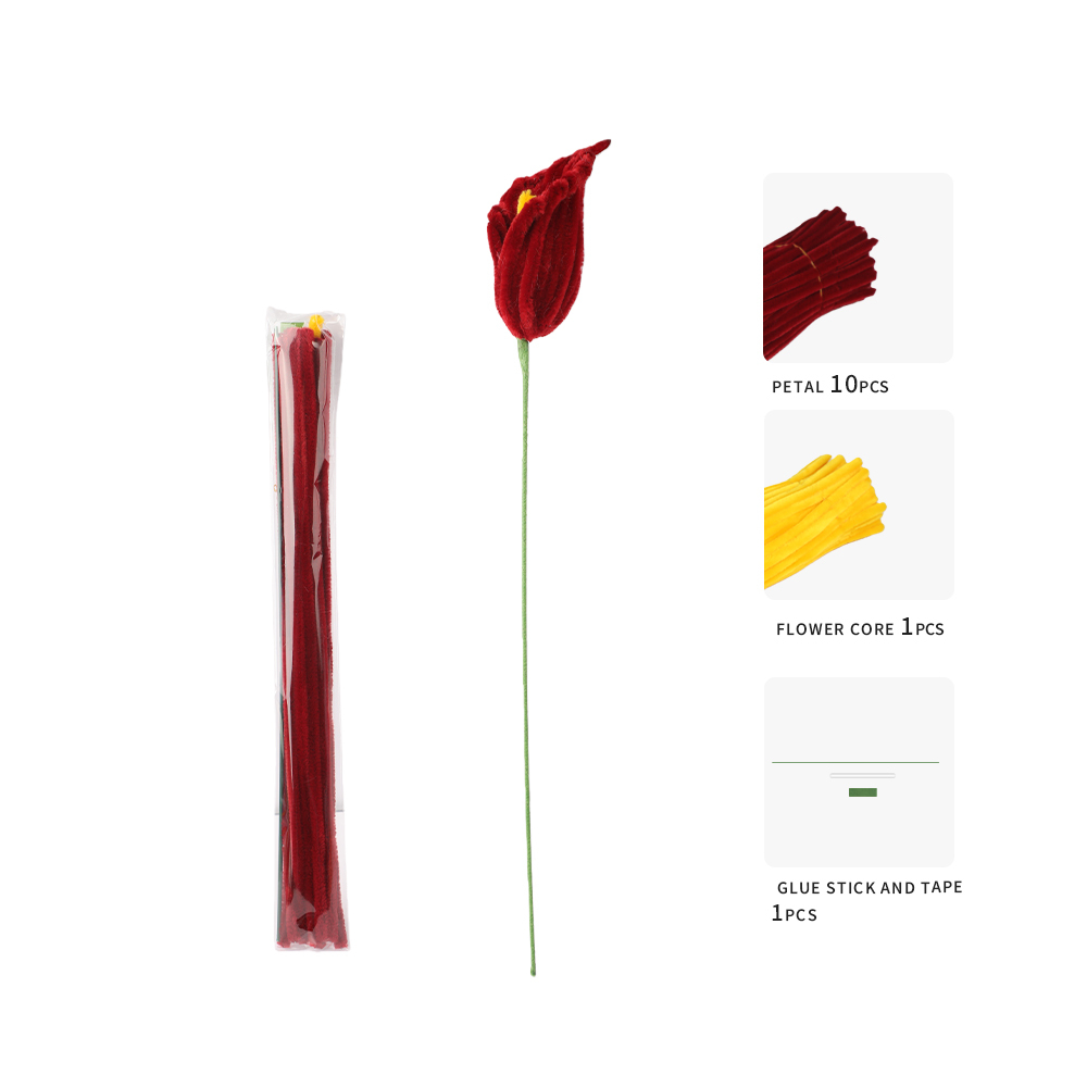 rose rouge