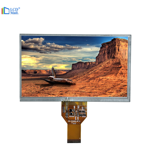 Pantalla LCD de 7 pulgadas Resolución 800*480 con panel táctil resistivo para dispositivos industriales - Product Image 3
