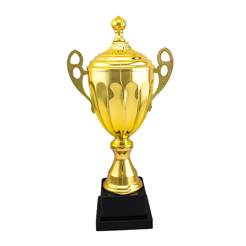 Copa de trofeo de metal Copa de trofeo de oro Medallas y trofeos para deportes y premios