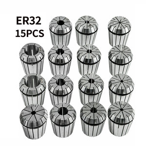 Mt234 er32 15pcs 0.008mm Collet Set phay collets Chuck công cụ chủ với cờ lê máy công cụ phụ kiện - Product Image 2
