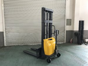 Electric Stacker Hydraulic Handling Truck High-Performance Stand-Up Pallet Forklifts for <strong>Loading</strong> and <strong>Unloading</strong> Goods - Product Image 6