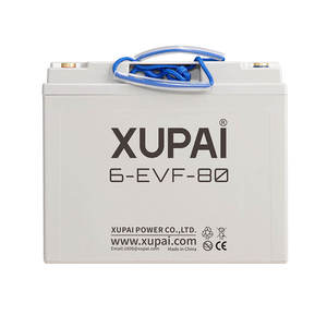 牵引电池6-EVF-80 (<span class=keywords><strong>12V</strong></span> <span class=keywords><strong>8A</strong></span>/H C3) 深循环铅酸VRLA AGM电池