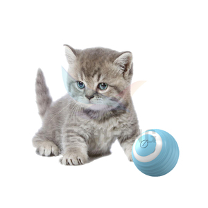 Juguetes interactivos de entrenamiento, juguetes de hierba gatera que se mueven automáticamente para gatos, pelota eléctrica para mascotas, pelota rodante automática, juguetes inteligentes para gatos - Product Image 3
