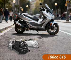 Xăng mới 150cc GY6 dài trường hợp đạp xe máy lắp ráp động cơ 4 đột quỵ với CDI đánh lửa quốc gia IV tuân thủ - Product Image 6