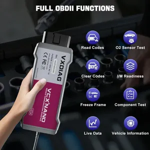 A VXDIAG VCX NANO NX200 Für Renault Auto Alle Systeme Diagnose tool Nano Für Renault J2534 ECU Codierung/Programmierung OBD2 Scanner - Product Image 2