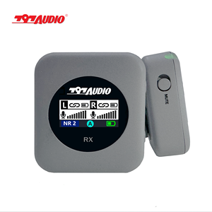 797 Estudio de grabación de audio Video Micrófono inalámbrico dual Tipo C Adaptador IOS Salida digital USB de plástico 100m para Iphone Android - Product Image 5