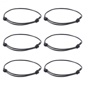 Waxed Cord Bracelet Kit - 1.5mm Knotted Wax <strong>String</strong> <strong>with</strong> <strong>Clasps</strong> | DIY Knotted Jewelry Making Supplies for Simple Base Bracelets - Product Image 4