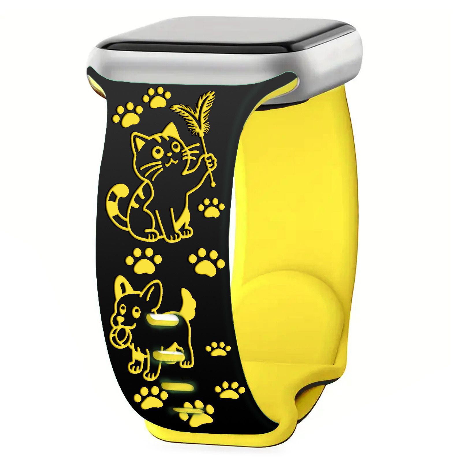black and yellow
