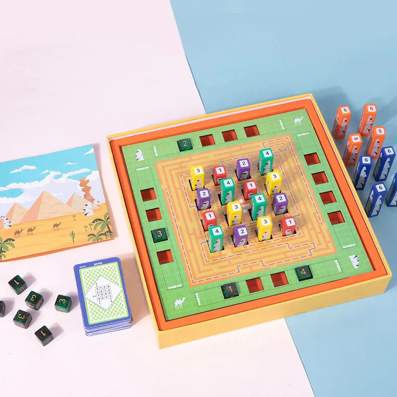 Enfants Casse-tête Jouet Créatif Enfants Jeu De Table Drôle En Bois 3D Sudoku Échecs