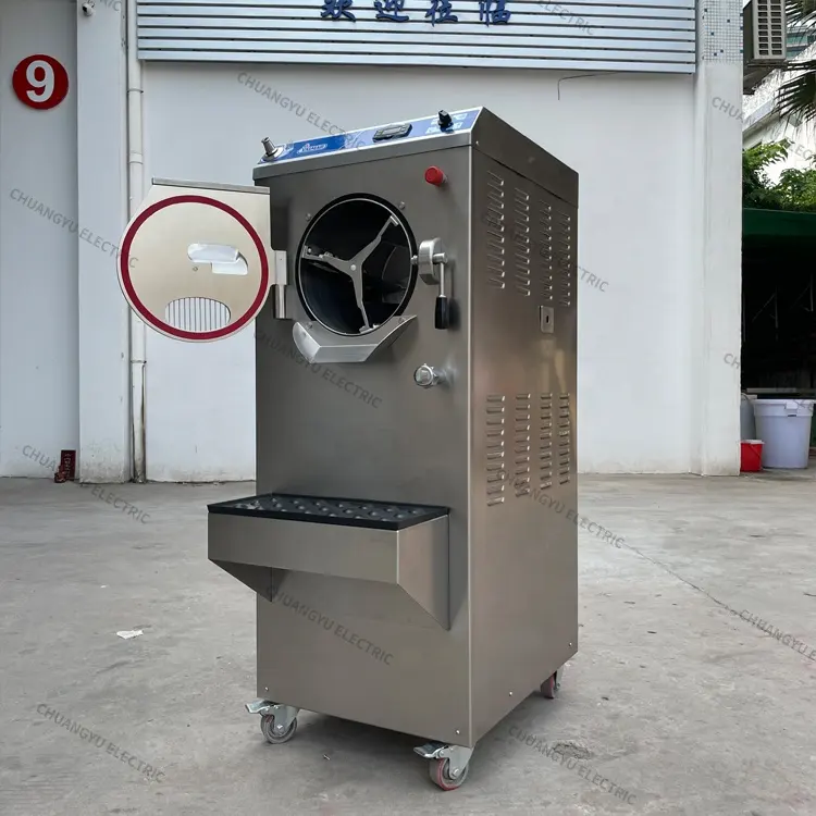 /Bravo Gelato Machine Crème glacée dure Meilleur contrôle de la qualité 80-90L/H Machine à yaourt glacé en acier inoxydable Machine à milkshake