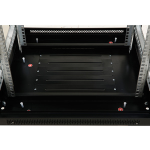 Venditore su misura 19 pollici di rete Data Center Cabinet 14U/15U/16U piano in vetro temperato Rack di rete personalizzabile - Product Image 4